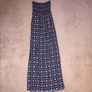 New Gap strapless maxi dress in XS